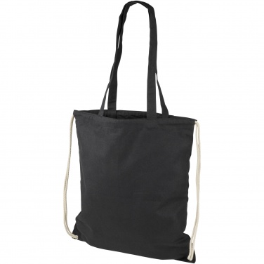 Logotrade mainoslahjat kuva: Eliza 240 g/m² -puuvillareppu kiristysnyörillä 6L