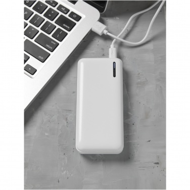 Logotrade liikelahja tuotekuva: Suuritiheyksinen Compress 10 000 mAh varavirtalähde