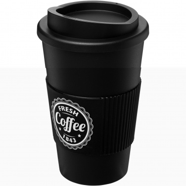 Logotrade mainoslahja ja liikelahja kuva: Americano® 350 ml eristetty muki oterenkaalla