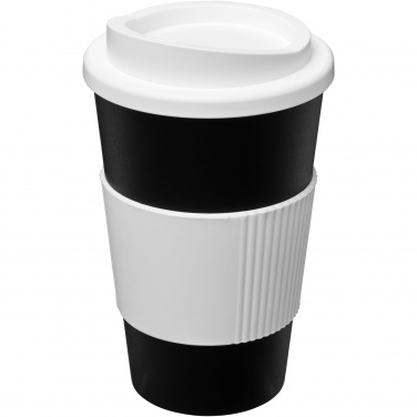 Logo trade mainostuote kuva: Americano® 350 ml eristetty muki oterenkaalla