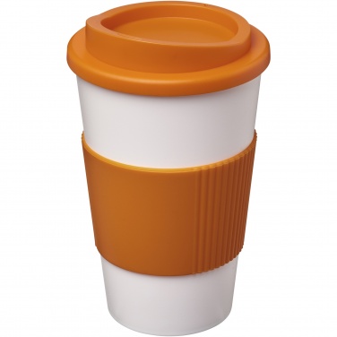 Logotrade mainoslahjat kuva: Americano® 350 ml eristetty muki oterenkaalla