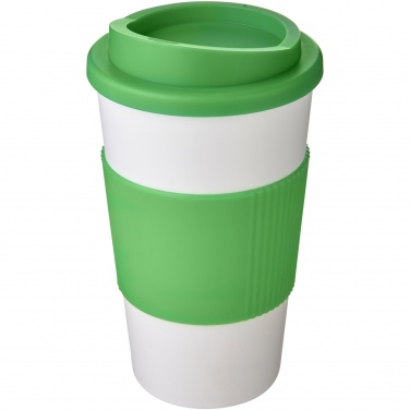 Logo trade liikelahja mainoslahja tuotekuva: Americano® 350 ml eristetty muki oterenkaalla
