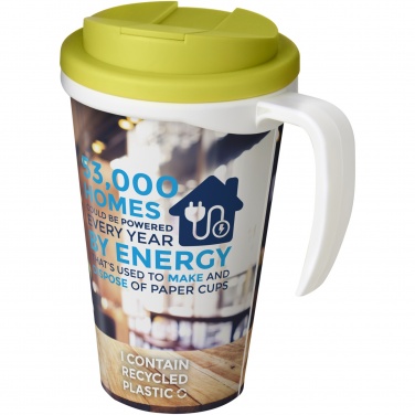 Logo trade liikelahja mainoslahja tuotekuva: Brite-Americano® Grande 350 ml muki, läikyttämätön kansi
