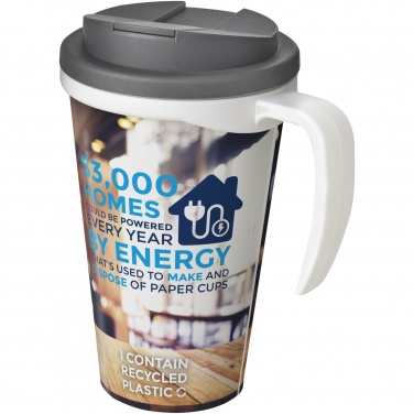 Logotrade mainoslahjat kuva: Brite-Americano® Grande 350 ml muki, läikyttämätön kansi