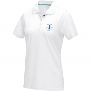Logo trade liikelahjat mainoslahjat kuva: Graphite short sleeve women’s organic polo