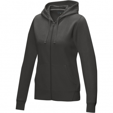 Logo trade mainostuote kuva: Ruby women’s organic recycled full zip hoodie