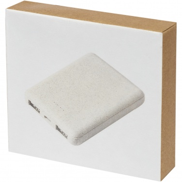 Logo trade mainoslahjat tuotekuva: Asama-varavirtalähde, 5 000 mAh, vehnänolkea