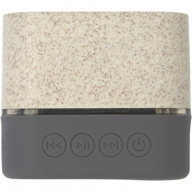 Logotrade liikelahja mainoslahja kuva: Aira Bluetooth® -kaiutin, vehnänolkea