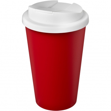 Logo trade liikelahja kuva: Americano® Eco 350 ml kierrätysmuki läikkymättömällä kannella