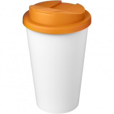 Logo trade liikelahjat tuotekuva: Americano® Eco 350 ml kierrätysmuki läikkymättömällä kannella