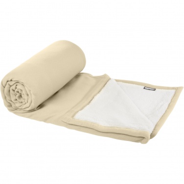 Logo trade mainoslahjat ja liikelahjat kuva: Marigold GRS-sertifioitu RPET paksu fleece- ja sherpapeitto
