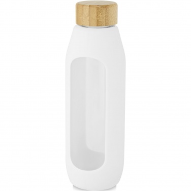Logotrade mainoslahjat kuva: Tidan 600 ml:n borosilikaattilasipullo silikonisuojalla