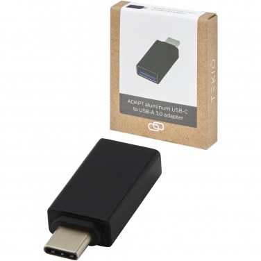Logotrade mainoslahjat ja liikelahjat tuotekuva: ADAPT alumiininen USB-C-USB-A 3.0 -sovitin