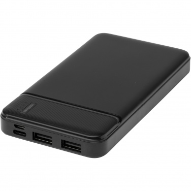 Logotrade liikelahja tuotekuva: Loop 10 000 mAh:n varavirtalähde kierrätetystä muovista 