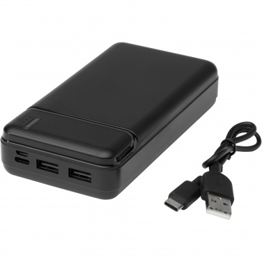 Logotrade mainoslahja ja liikelahja kuva: Loop 20 000 mAh:n varavirtalähde kierrätetystä muovista 