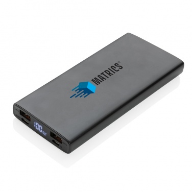 Logo trade mainostuote kuva: Alumiininen 18W 10000mAh PD varavirtalähde