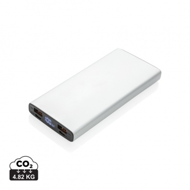Logo trade mainoslahja kuva: Alumiininen 18W 10000mAh PD varavirtalähde