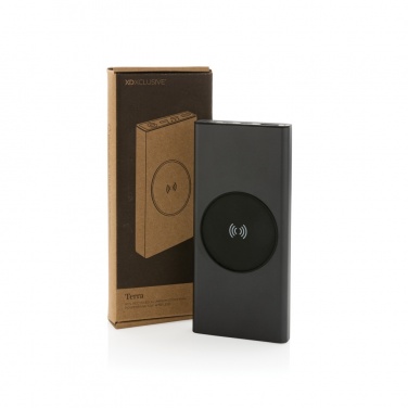 Logotrade mainoslahjat kuva: Terra RCS 18W alumiininen 10000 mAh varavirtalähde 10W