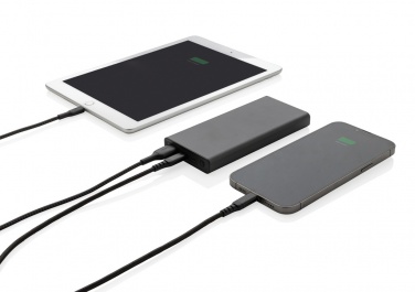 Logotrade mainostuotet kuva: Terra RCS 18W virtapankki 10000mAh kierrätetystä alumiinista