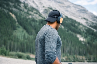 Logotrade mainoslahjat ja liikelahjat tuotekuva: RCS Elite taitettavat langattomat kuulokkeet bambulla