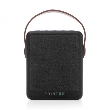 Logo trade liikelahjat tuotekuva: Skywave aurinkovoimakaiutin 12W RCS kierrätetystä muovista