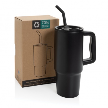 Logo trade liikelahja mainoslahja tuotekuva: Embrace deluxe RCS kierrätetty SS juomapullo 900ml