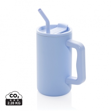 Logo trade mainoslahjat ja liikelahjat kuva: Cube RCS -sertifioitu muki kierrätetystä teräksestä 800ml