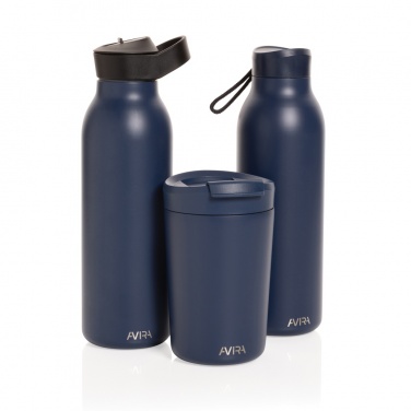 Logo trade mainostuotet tuotekuva: Avira Ara fliptop vesipullo 500ML RCS re-steel