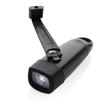 Logotrade mainoslahja tuotekuva: Lightwave USB-uudelleenladattava taskulamppu kammella