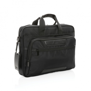 Logo trade liikelahjat mainoslahjat kuva: Swiss Peak AWARE™ RPET Voyager 15.6" tietokonelaukku