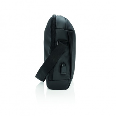 Logo trade liikelahja mainoslahja tuotekuva: Madrid – 15,6" USB-laptoplaukku - RFID - PVC vapaa