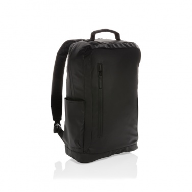 Logotrade liikelahja tuotekuva: Musta PVC-vapaa 15,6"" Fashion-laptopreppu