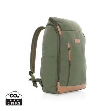 Logotrade mainoslahja tuotekuva: Impact AWARE™ 16 oz. rcanvas 15" tietokonereppu