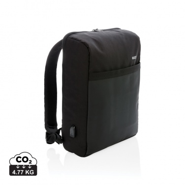 Logo trade liikelahja mainoslahja tuotekuva: RFID&USB 15"-turvareppu