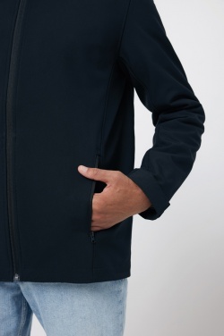 Logo trade liikelahja mainoslahja tuotekuva: Iqoniq Makalu miesten softshell takki R-polyesteristä