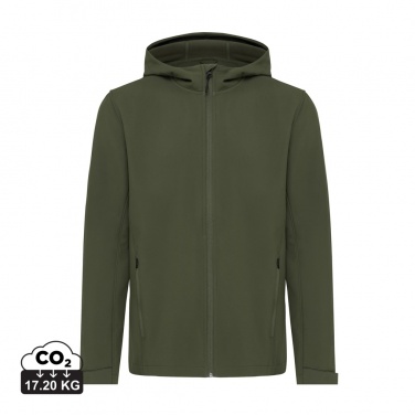 Logotrade mainoslahjat ja liikelahjat tuotekuva: Iqoniq Makalu miesten softshell takki R-polyesteristä