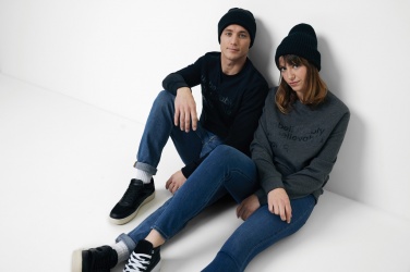 Logo trade liikelahja kuva: Iqoniq Zion collegepaita kierrätetystä puuvillasta