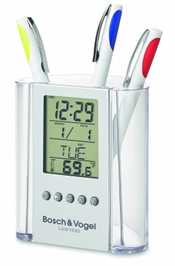 Logo trade mainostuotet tuotekuva: Kynäteline  kalenterilla