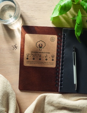 Logo trade mainoslahja ja liikelahja tuotekuva: A5 Koivu GROWBOOK™