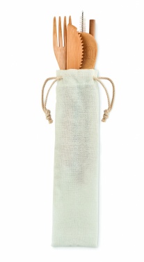 Logotrade liikelahjat kuva: Bambu ruokailuvälineet