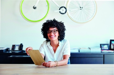 Logotrade liikelahjat mainoslahjat tuotekuva: Bambu kirjoituslevy