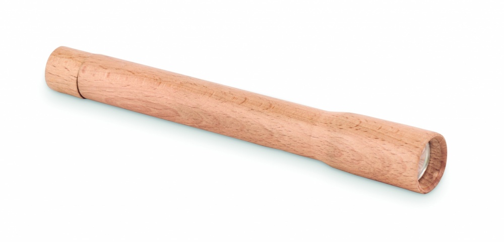 Logotrade liikelahjat kuva: Puinen taskulamppu COB-valolla