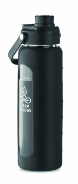 Logotrade mainoslahjat ja liikelahjat tuotekuva: Lasipullo hylsyllä 750 ml