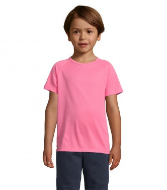 Logo trade mainostuote kuva: SPORTY Lasten T paita 140g
