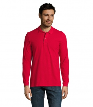 Logo trade mainostuote kuva: PERFECT MEN LSL POLO 180g