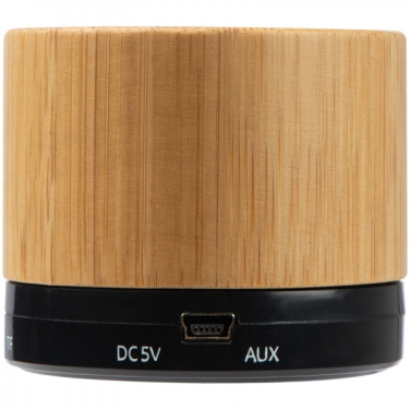 Logo trade mainoslahjat tuotekuva: Bambu Bluetooth-kaiutin FLEEDWOOD