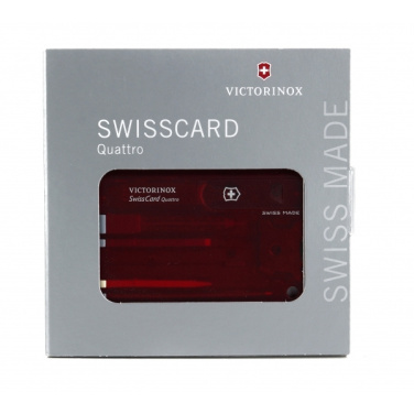 Logo trade mainoslahja ja liikelahja tuotekuva: SwissCard Quattro Victorinox