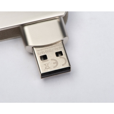Logo trade liikelahjat tuotekuva: USB-tikku 16GB TWISTER