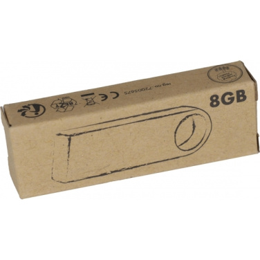 Logotrade mainoslahja tuotekuva: USB-tikku 8GB LANDEN