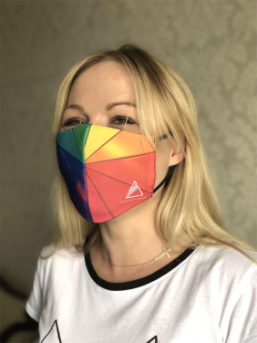 Logotrade mainoslahja tuotekuva: VENUS PRO puuvillamaski HEPA-suodatintaskulla 1378165